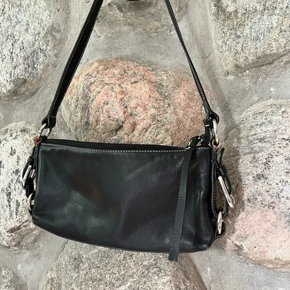 Ralph Lauren Buttery soft small black Ralph Lauren purse - Picture 4 of 6